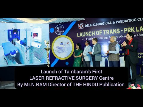 Dr KK Surgical & Paediatric Centre Launches ADVANCED NO FLAP NO TOUCH LASIK