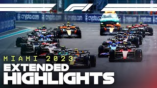 Extended Race Highlights | 2023 Miami Grand Prix