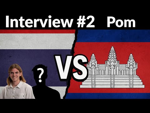 Asking Thai People About the Thailand vs. Cambodia Conflict | Interview with Pom