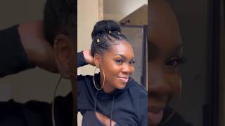 🔥Cornrows+ Flat Twists🔥#shorts #protectivestyles #naturalhairstyles #naturalhairtutorial