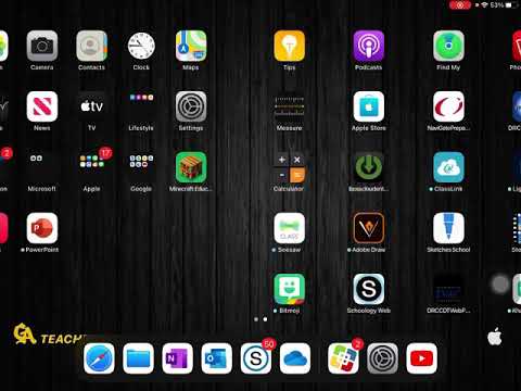 Organizing apps