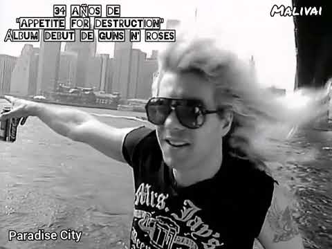 34 Años de "Appetite For Destruction", de Guns N' Roses