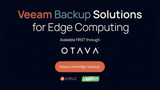Veeam Managed Backup Solutions for Edge Computing