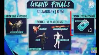 Grand finals Redeem code 🇮🇳🇮🇳