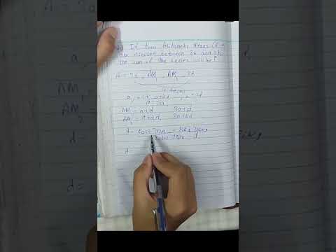 How to find sum of series with Arithmetic Means