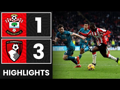 HIGHLIGHTS: Southampton 1-3 Bournemouth | Premier League