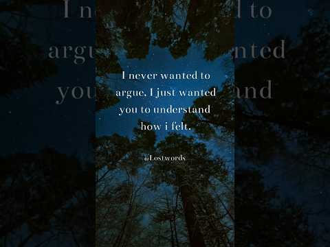 💔 Just Wanted to Be Understood 😔  #Heartbreak #EmotionalQuotes #SilentPain #LoveHurts