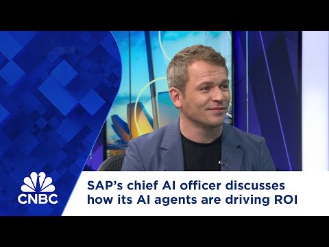 SAP chief AI officer discusses how its AI agents are driving return on investment