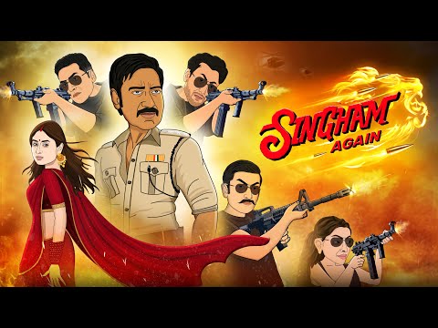 Singham Again Movie Spoof || Cartoon Smash