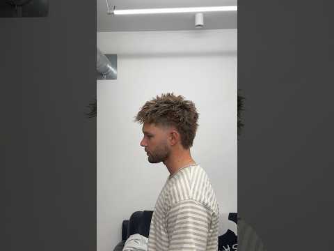 Short Textured Mullet Tutorial
