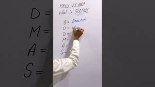 BODMAS rule Full Form#mathforbeginners #maths #mathstricks  #mathtricksforfastcalculation