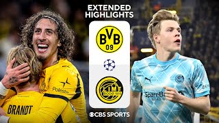 Borussia Dortmund vs. Bodø/Glimt: Extended Highlights | UCL League Phase MD 6 | CBS Sports Golazo