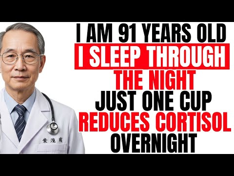 Always Waking Up At Midnight? These 2 Drinks Lowers Cortisol Overnight to Make You Sleep All Night.