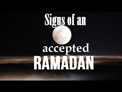 Signs of an Accepted Ramadan || Dawah Islam Channel