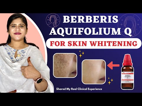 Berberis Aquifolium Q for Skin Whitening : Effective or Not ? My Real Clinical Experience |