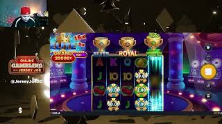 House of Spins slot LIVE with BIG BONUS WIN [Online Gambling with Jersey Joe # 377]
