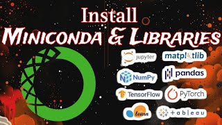 🚀 Install Jupyter Notebook with Miniconda | Set Up Pandas, Scikit-Learn, NumPy, Matplotlib in 2024!