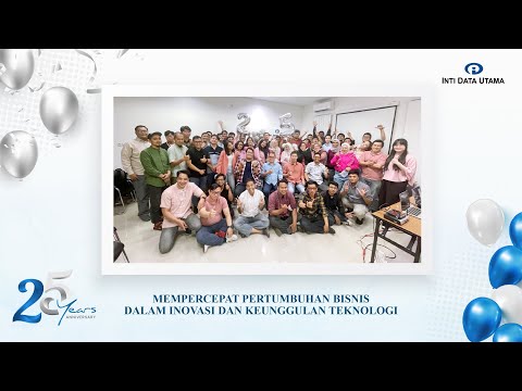 Selamat Ulang Tahun Inti Data Utama | 25th Anniversary