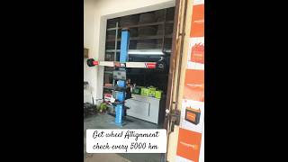 Cars Wheel alignment check | #carcare #carsutra #carhack