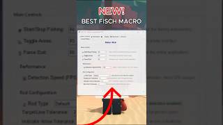 NEW best A.I. powered Macro in Fisch Roblox! #fisch #macro #roblox #viral