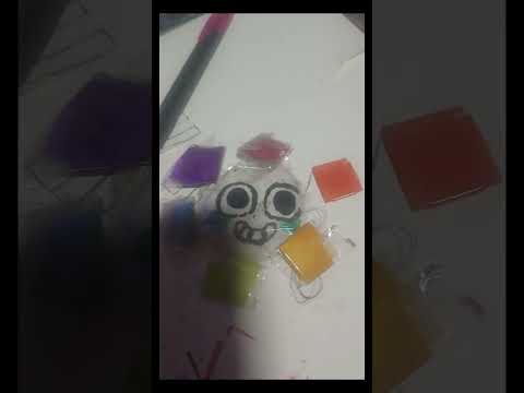Making dandy from dandy world paper doll #artfail #fail #dandysworld dandys #art #fyp