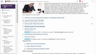 Global MBA - Virtual Learning Environment