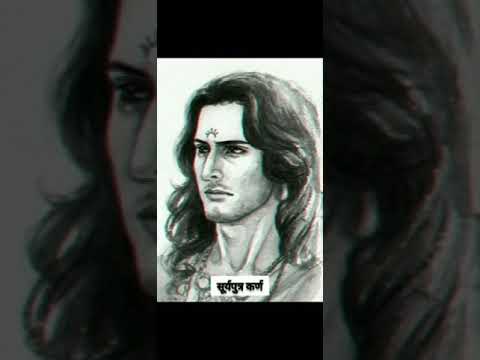 शूरवीर, पराक्रमी,दानवीर , श्रेष्ठ धनुर्धर,##सूर्यपुत्र कर्ण🙏🙏
