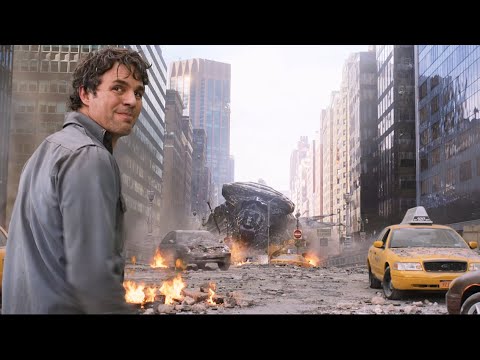 The Avengers - "I'm Always Angry" - Hulk SMASH Scene - 4k Movie CLIP