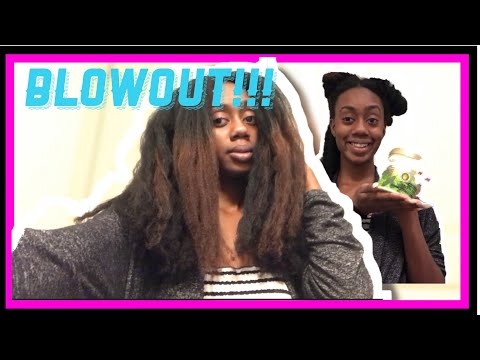 How I Blow Dry My Thick 4C Natural Hair!!!