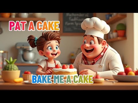 Pat-a-Cake | Nursery Rhyme for Kids | Baby Songs & Rhymes | Little Light Kids Adventure