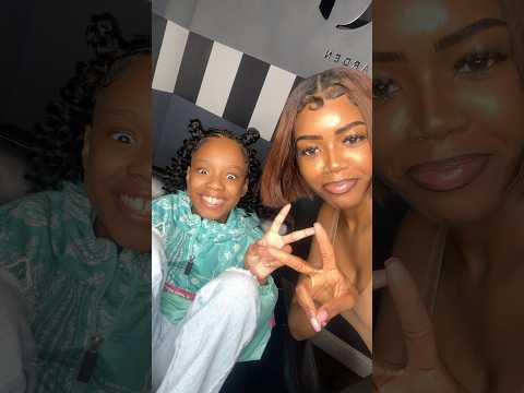 Hairstyle of the SUMMER ☀️ FT. my niece 🥰🥹 #kidhairstyles #braidstyles #halfuphalfdownhairstyle