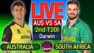 Australia vs South Africa, 2nd T20 Match Live Commentary | AUS Vs SA Live Match Today | Cricket Live