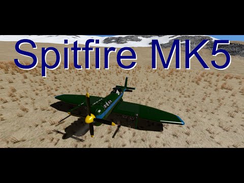 Space Engineers Builds || Spitfire MK5