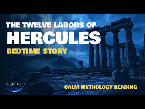 🌙 HERCULES Bedtime Story | Relaxing Storytelling and Calm Music | Greek Mythology for Sleep 🌙
