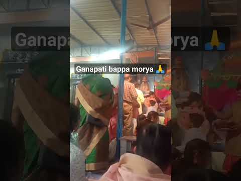 Ganapati bappa morya 🙏 #shortsvideo #ganeshchaturthi #ganesh #puja
