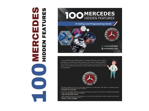 Repair Manual Mercedes: 100 Mercedes Hidden Features, Coding and Programming Guide