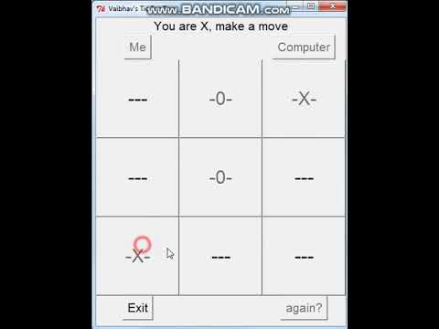 Tic Tac Toe using Python