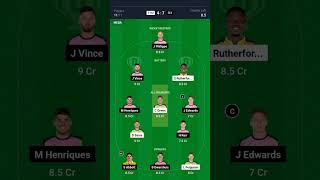 THU vs SIX Dream11 Prediction|Sydney Thunder vs Sydney Sixers Dream11 Team|THU vs SIX Dream11 Today