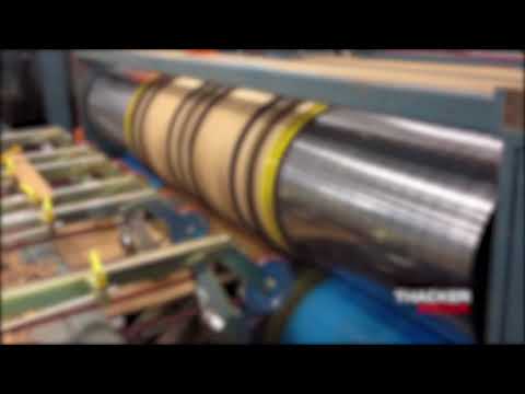 TISCO Rotary Die Cutter Rebuild from Thacker Industrial video 2