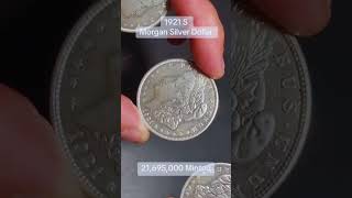 ⭐ 1921 Morgan Coins – Shine Like Silver! #coincollecting #coins #ilovecoins #worldcoins #coin