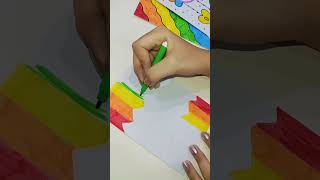 Last minute father's day 😍cute card #whitepapercard #shorts #trending #easy #diy #viralshorts