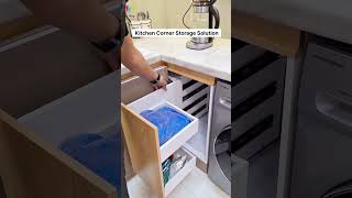 Kitchen Corner Storage Solutions | Maximize Your Kitchen Organization #shorts
