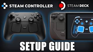 How To Setup Steam Controller On Steam Deck/SteamOS: Bluetooth, Puck, Wired Connection