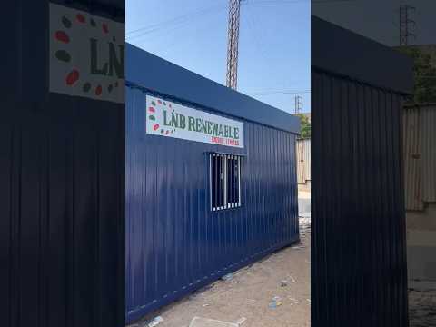 Portable Office Cabin 20x10                        #container #portablecabin #officecabin