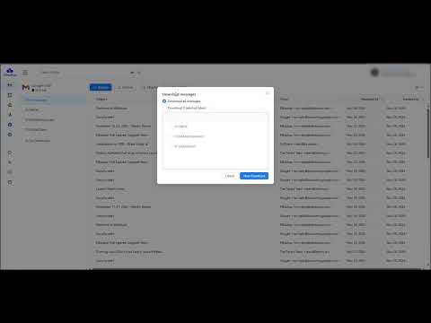 How to download your google mail messages from ElBackup