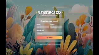 BeastBlend: Consistent Animal Mash-ups, Infinite Stories