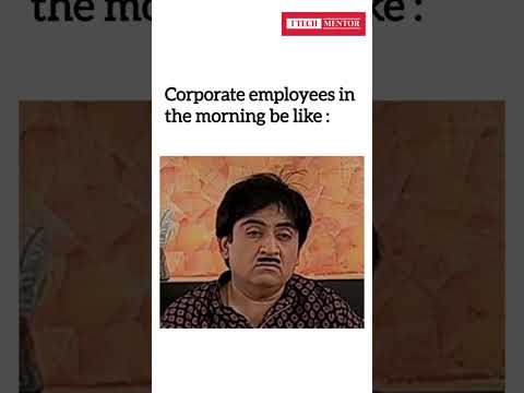 Every morning employees be like .. #shorts #shortsvideo #shortsfeed #youtubeshorts #corporate