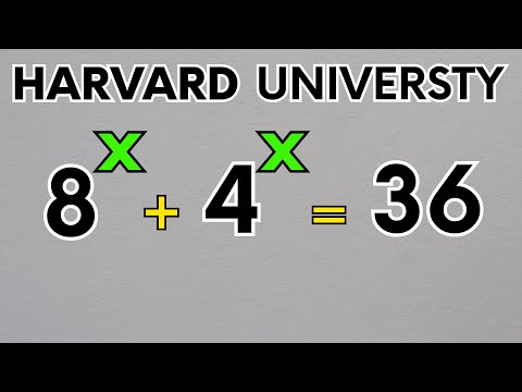 Germany I Harvard Entrance Exam I Can You Solve This? I Find X=?