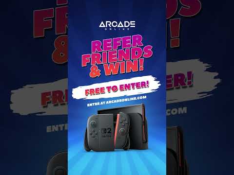 Arcade Online Big Prize Giveaway Summer 2025