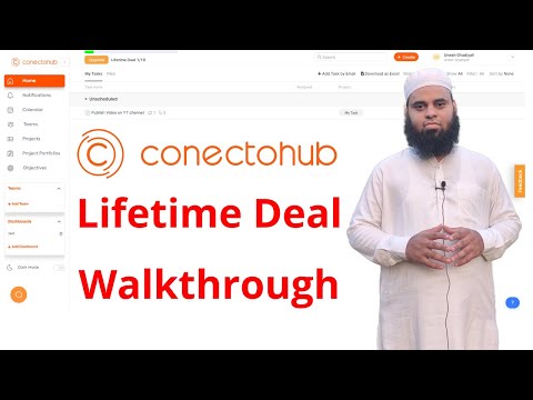 Conectohub Lifetime Deal Walkthrough - Agile OKR & Work Management Platform for NonTechnical Teams
